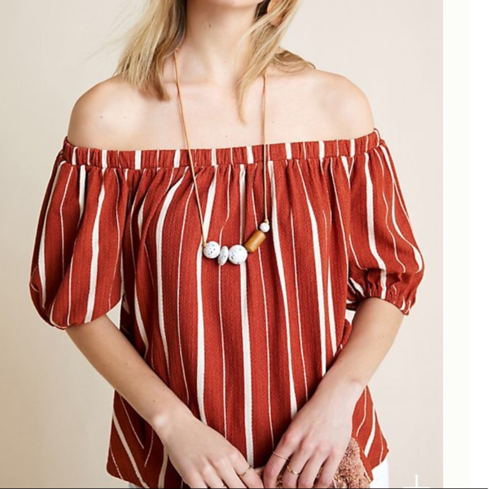 Anthropologie⭐️Elodie Off-The-Shoulder Top⭐️ - Picture 3 of 7